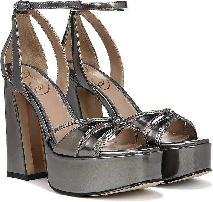 Sam Edelman Women's Kamille Ankle Strap Platform Heel | Party Sandals