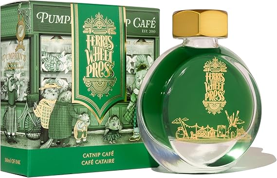 Ferris Wheel Press, Fountain Pen Ink, Everyday Ink Collection, Dark Green, 38ml