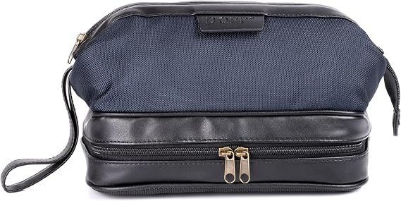 Dopp Business Class Zip-Bottom Kit Navy