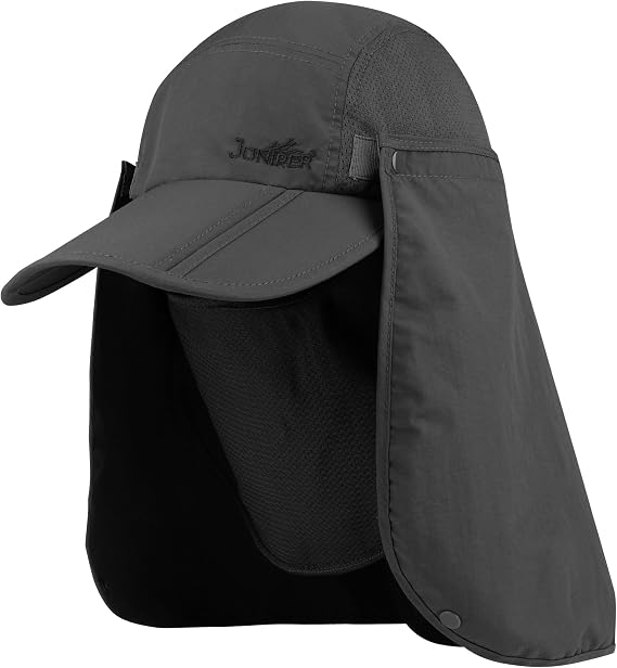 Juniper Taslon UV Folding Bill Cap