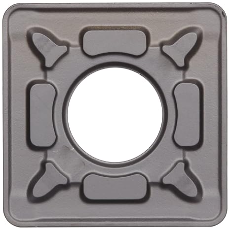 Sandvik Coromant SNMG 433-PF 4225 GC4225 Grade, MTCVD Coated, Square Shape, PF Chip Breaker, 433 Insert Size, 0.1875" Thickness, 0.0472" Nose Radius Carbide Turning Insert (Pack of 10)
