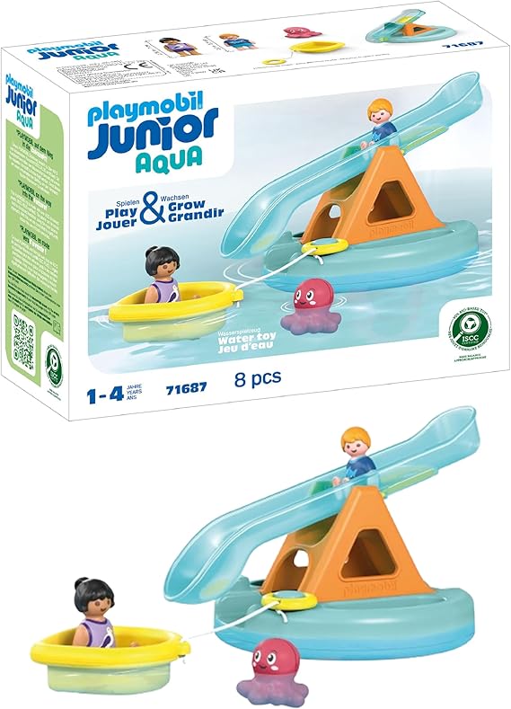 Playmobil Junior Aqua: Water Seesaw with Boat