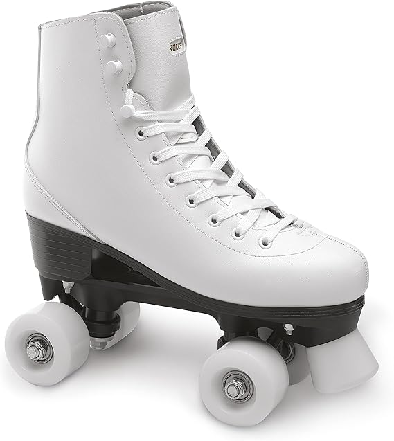 Roces RC1 Classic Roller Skates Artistic, Quad 4 Wheels Skating, for Man and Woman, Unisex, Adult