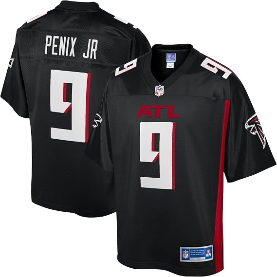 NFL PRO LINE Men's Michael Penix Jr. Black Atlanta Falcons Team Jersey