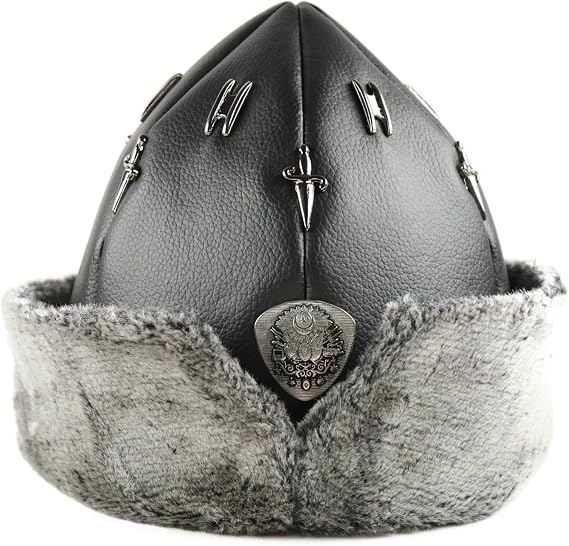 Dirilis and Osman Series Cosplay Bork Hats Turkish Ottoman Bork Hat Faux Fur Costume Accessory Winter Cap