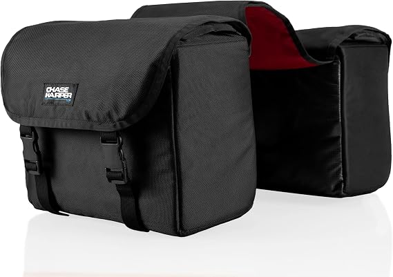 Chase Harper USA 3775 Phoenix Saddle Bags - 21.2 Liters - Water-Resistant, Tear-Resistant, Industrial Grade Ballistic Nylon