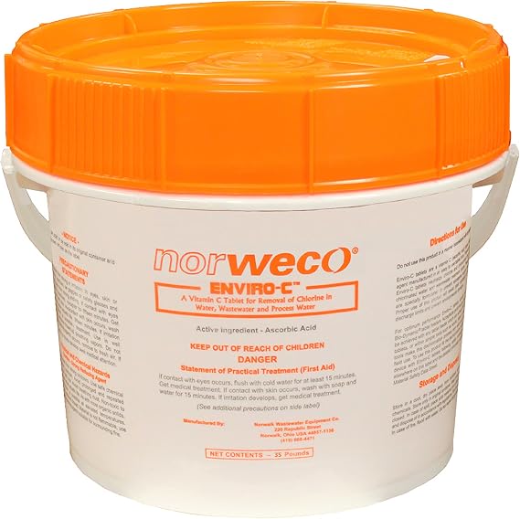 Norweco 35lb. Enviro-C Ascorbic Acid Dechlorination Tablets