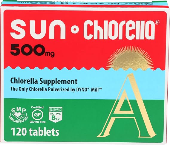 Sun Chlorella, Sun Chlorella 500Mg, 120 Count