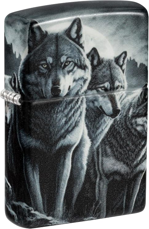 Zippo Lighter: Pack of Wolves - 540 Color 81567