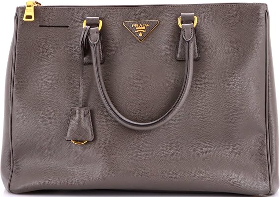 Pre-Loved Double Zip Lux Tote Large, Gray