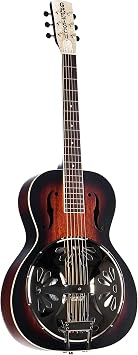 Gretsch G9220 Bobtail Round-Neck Mahogany Body Resonator - 2-Color Sunburst, Padauk Fingerboard