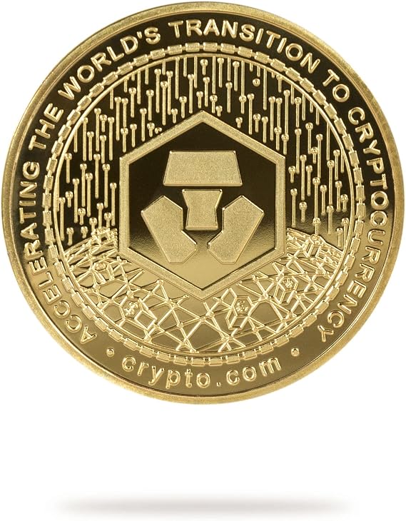 Cryptochips |  (CRO) Physical Crypto Coin | Commemorative Cryptocurrency You Can HODL