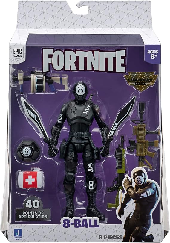 Fortnite Legendary Series 6in Figure Pack, 8-Ball