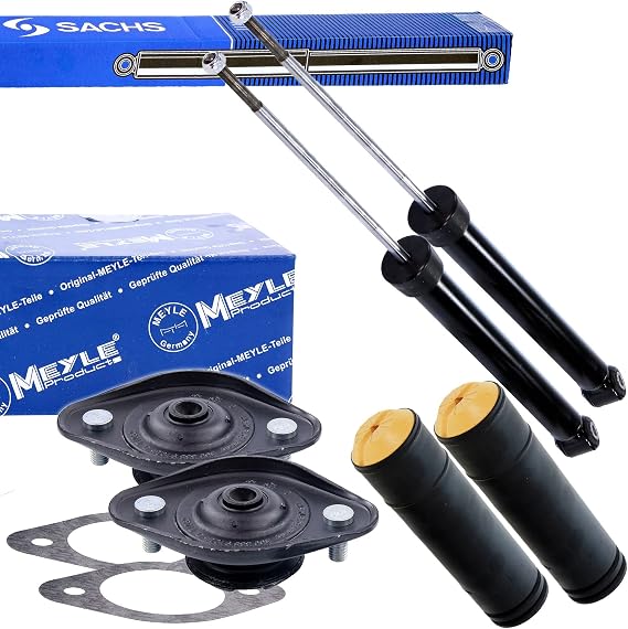 2x Sachs Shock Absorber Suspension Strut + Meyle Strut Bearing Compatible with: BMW 3 3 3 Cabriolet 3 Cabriolet 3 Compact 3 Coupe 3 Coupe 3 Touring 3 Touring