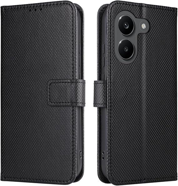ケース 手帳型 適用 Xiaomi Poco X8 Pro 5G ケース 高質PU合皮 財布型 耐摩擦 耐衝撃 マグネット スタンド機能付 PocoX8Pro カード収納 全面保護 ブラック, Xiaomi Poco X8 Pro