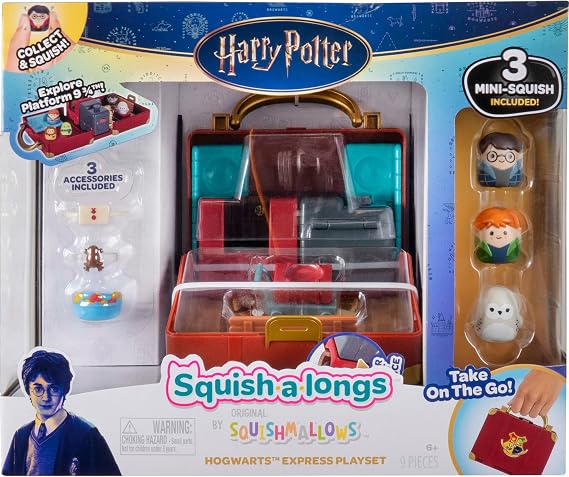 Squish-a-longs Harry Potter Express Hogwarts oyun seti