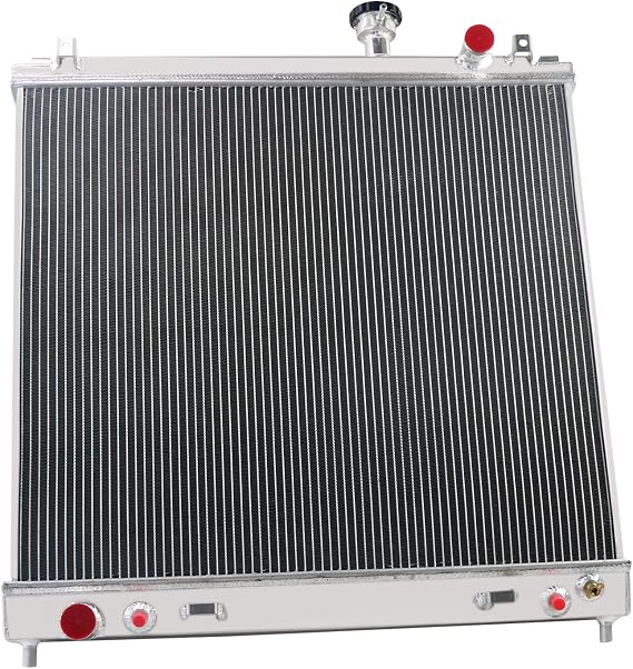 CU2691 Radiator For 2004-2015 Nissan Titan Armada Infiniti QX56 5.6L V8, 3 Row Aluminum Radiator