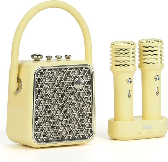 Divoom SongBird-SE Dual Microphone 18W Bluetooth Speaker (Yellow)