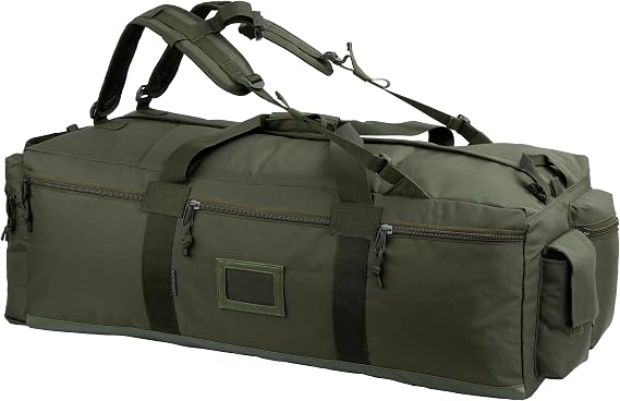 Large Military Duffle Bag Army Holdall Bag Travel Duffel Bag with Removable Backpack Shoulder Straps 80Litre