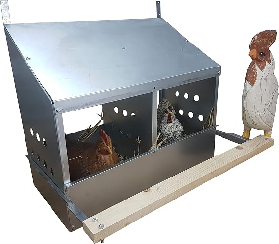 2 Hole Chicken Nesting Box 0300107