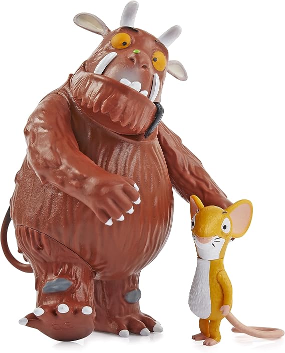 The Gruffalo and Mouse Twin Pack Collectable Action Figures | Articulated Character Play | Official Toys and Gifts from The Julia Donaldson Books, TV and Animation Movie Series