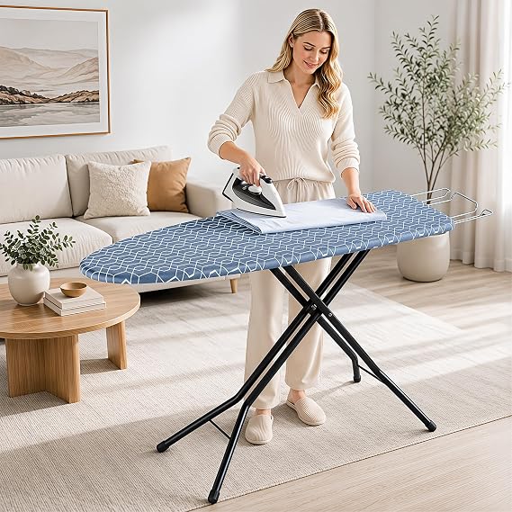 APEXCHASER Foldable Ironing Board Full Size 43x13, 7level Height Adjustable