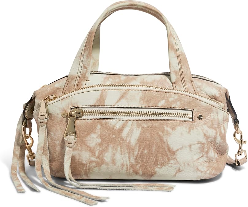 Night Is Young Mini Crossbody Satchel - Oat Tie Dye