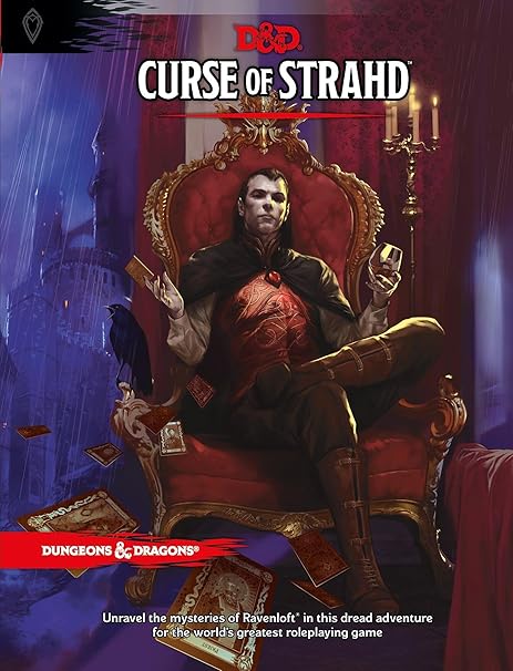 D&D Curse of Strahd (Adventure Book)