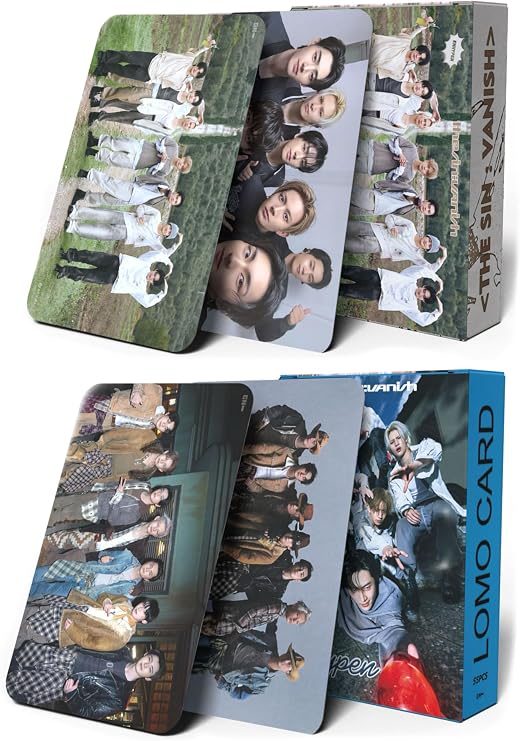 Baosai 2 Pack/110PCS Lomo Card Photocards New Album Card for Fan Collect