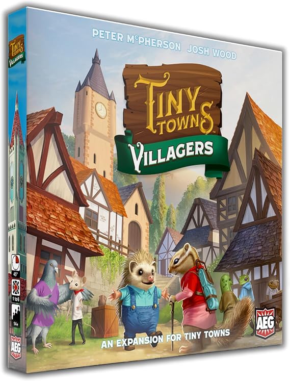 Tiny Towns: Villagers Expansion, Adds Villagers, New Buildings & Monuments