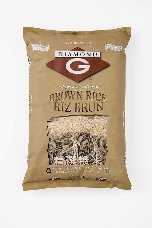 Diamond G Brown Rice 15lb