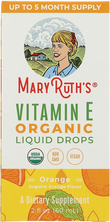 Mary Ruth's, Vitamin E Drops Organic, 2 Fl Oz