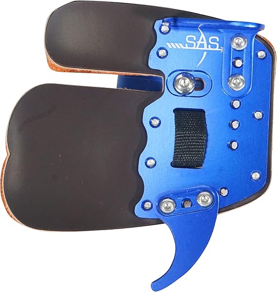 SAS Elite Aluminum Suede and Leather Finger Tab