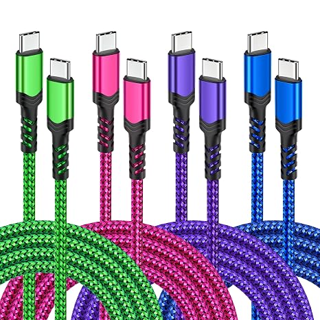 USB C to USB C Cable 10ft, USB Type C Charger Fast Charging 60W 3A