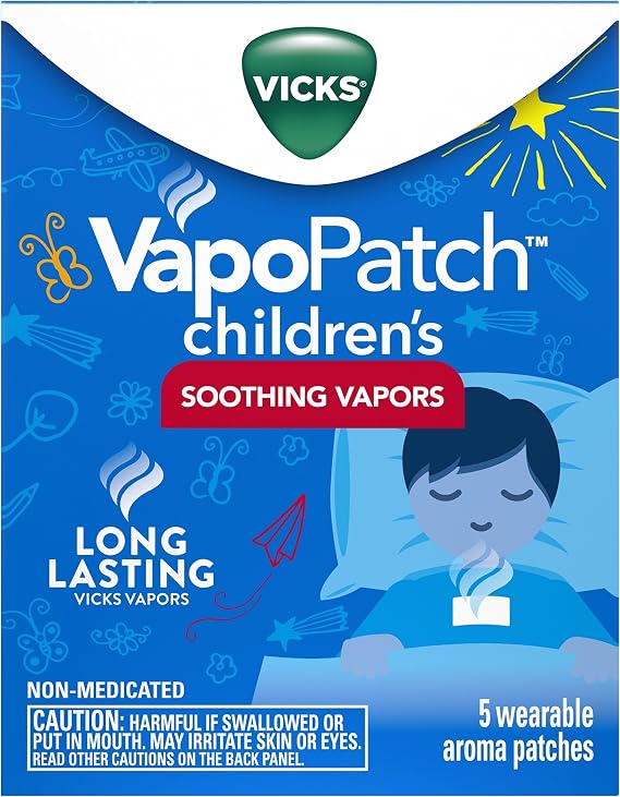 Vicks Vapopatch Children's Wearable Aroma Patch, 5 Count