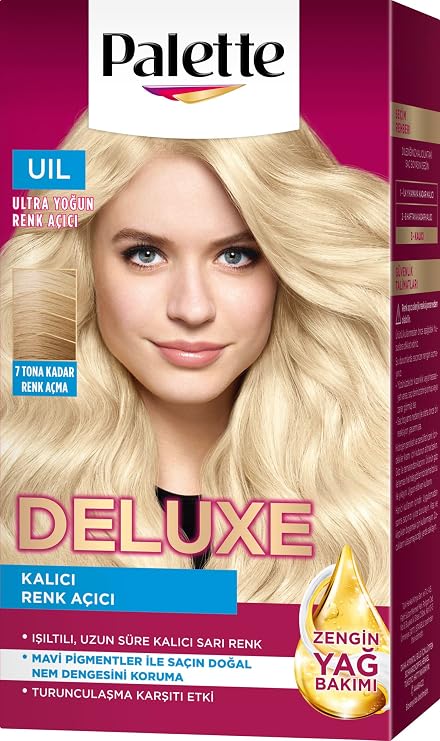 Deluxe Hair Dye on Palette Uil Ultra Intensive Color Lightening Hair Dye