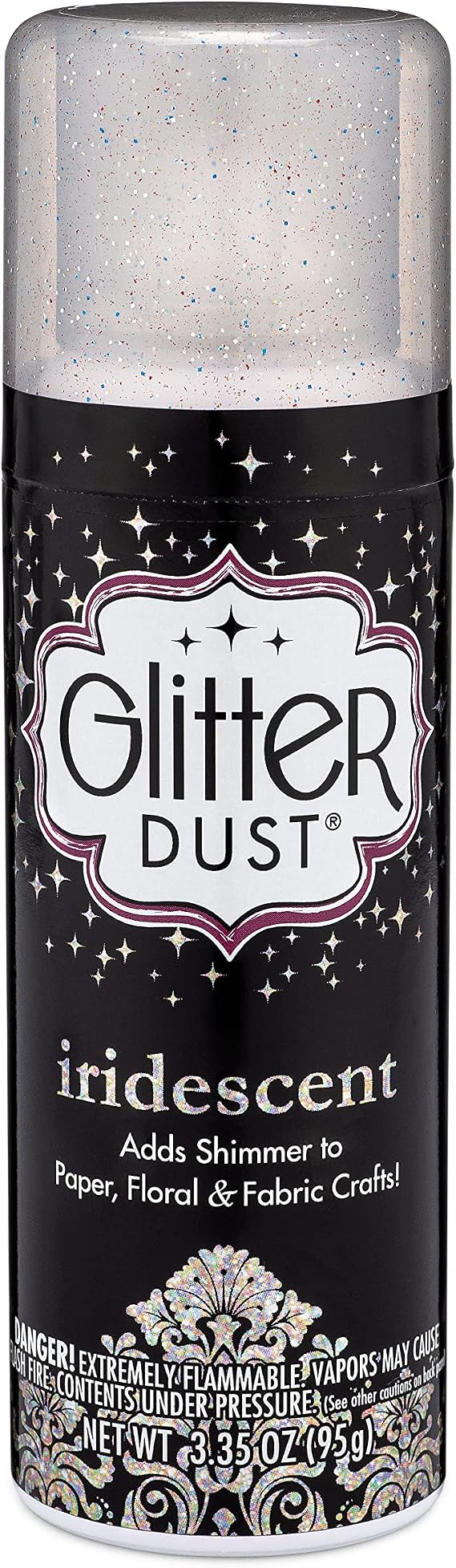 Glitter Dust Ultra Fine Glitter Spray, Iridescent