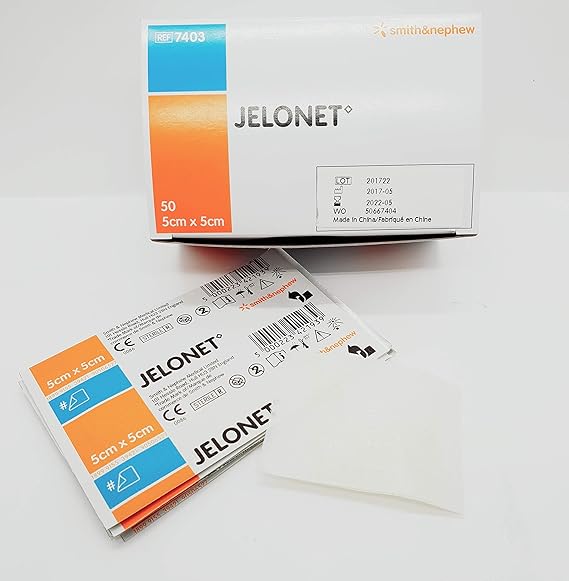 Jelonet 5cm x 5cm Minor Burn Dressings (10)