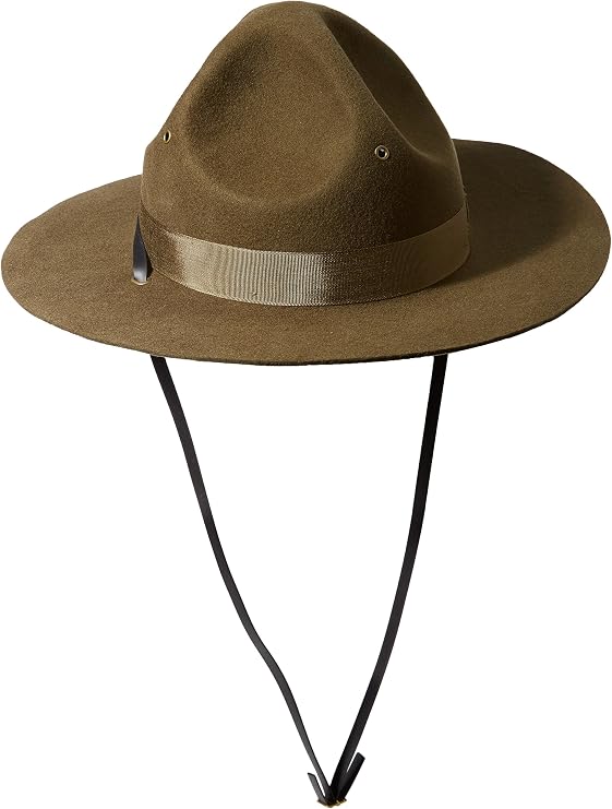 Scala Men's Wool Felt Campaign Hat