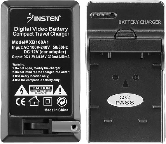 Nikon EN-EL10 AC / DC Replacement Battery Charger Set for Nikon CoolPix S200 / S210 / S220 / S230 / S3000 / S4000 / S500 / S510 / S520 / S570 / S60 / S600 / S660 / S700 Digital SLR Camera