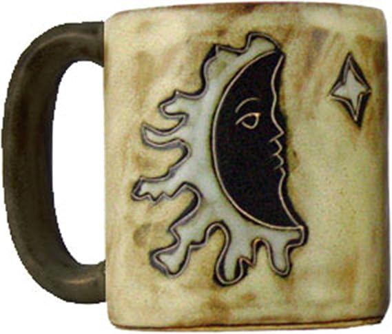 Mara Stoneware Mug - Sun - Moon Tan - 16 oz