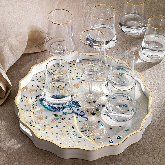 Schafer Aria Tray 1 Piece-White