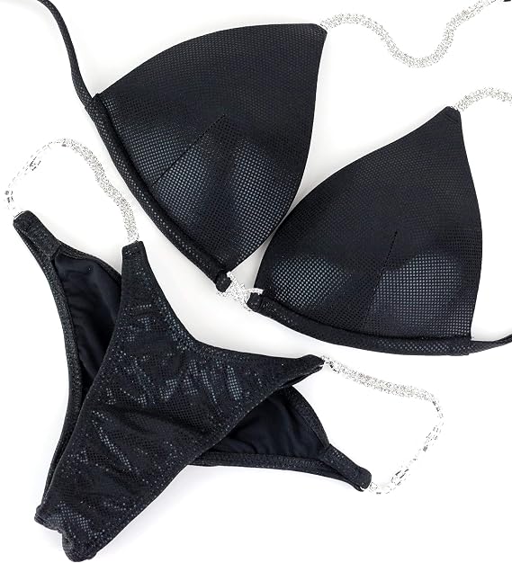 Plain NPC IFBB Competition Bikini (Black)
