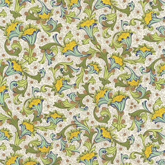 Rossi Decorated Papers from Italy - Lemons, Florentine Style 28"x40" Sheet