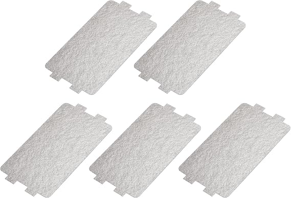 uxcell Microwave Oven Waveguide Cover Mica Plate Sheet Insulation Board Repairing Kit 4.5 x 2.5 Inch 5pcs