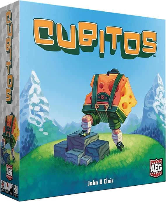AEG Cubitos Board Game | Award-Winning Dice Racing Game | Push Your Luck Fun for the Whole Family | 2-4 Players | Ages 10 | 30-45 Minute Playtime