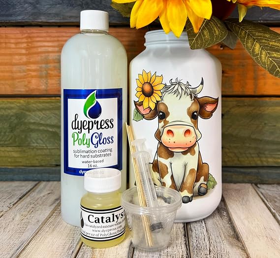 PolyGloss Sublimation Coating for Hard Substrates: 16 oz.
