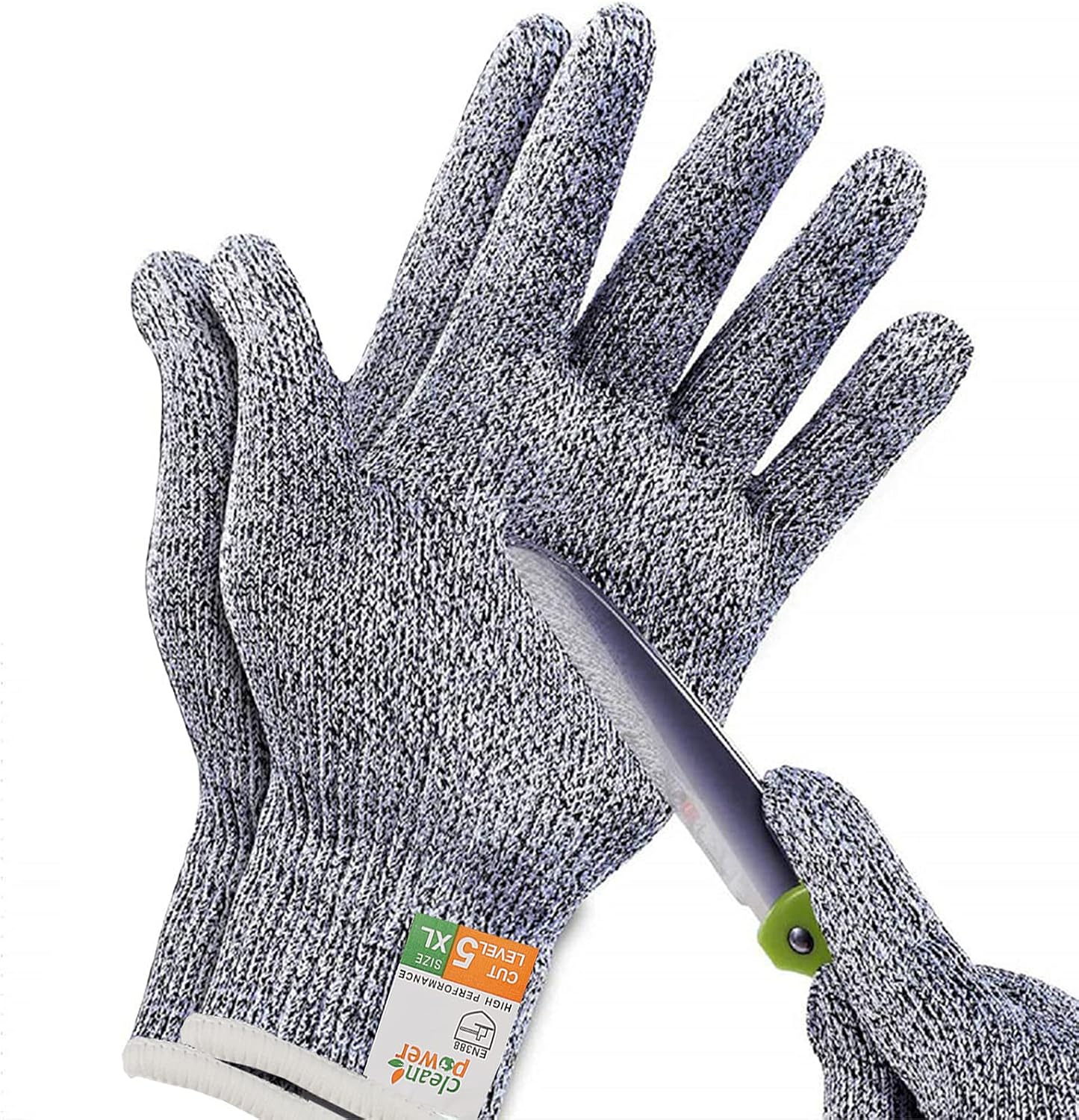 1Pair XL Cut Resistant Gloves Work Gloves Level 5 Working Safety Glove Man Cut Proof Gloves for Kitchen Butcher Outdoor Work Protective Hands.
