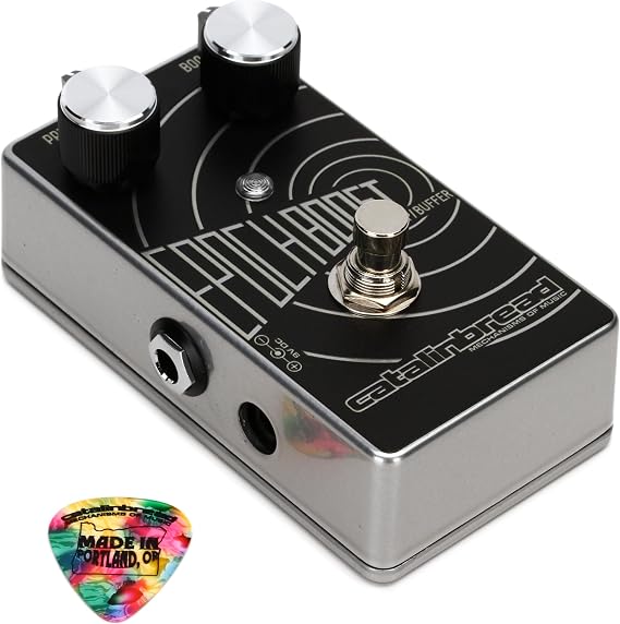 Catalinbread Epoch Boost EP-3 Boost, Overdrive, and Preamp Pedal - Multi-functional Preamp/Buffer Pedal for Electric Guitar with Enhanced Tone Shaping and Sonic Clarity