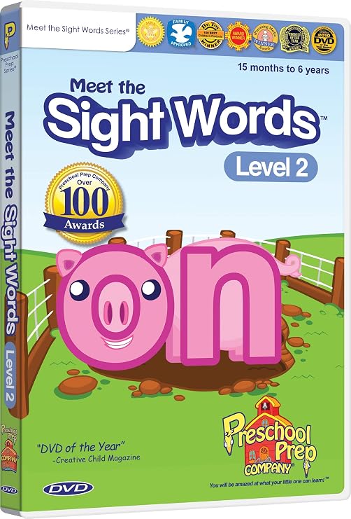 Meet the Sight Words Level 2 DVD